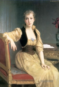  Bouguereau Malerei - Lady Maxwell 1890 Realismus William Adolphe Bouguereau